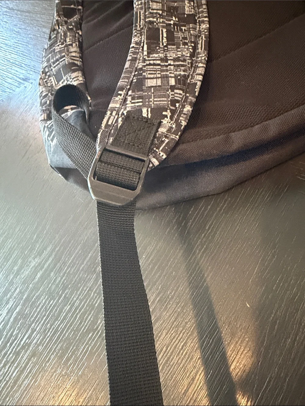 Nike Black & White Geometric Print Backpack